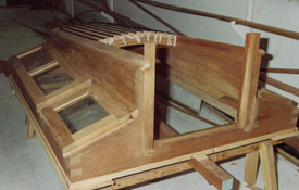 Reconstruction of a coach roof